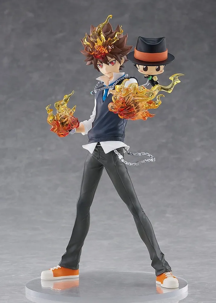 Katekyo Hitman Reborn Pop Up Parade SP PVC Figures 2-Pack Tsunayoshi Sawada & Reborn 24 cm